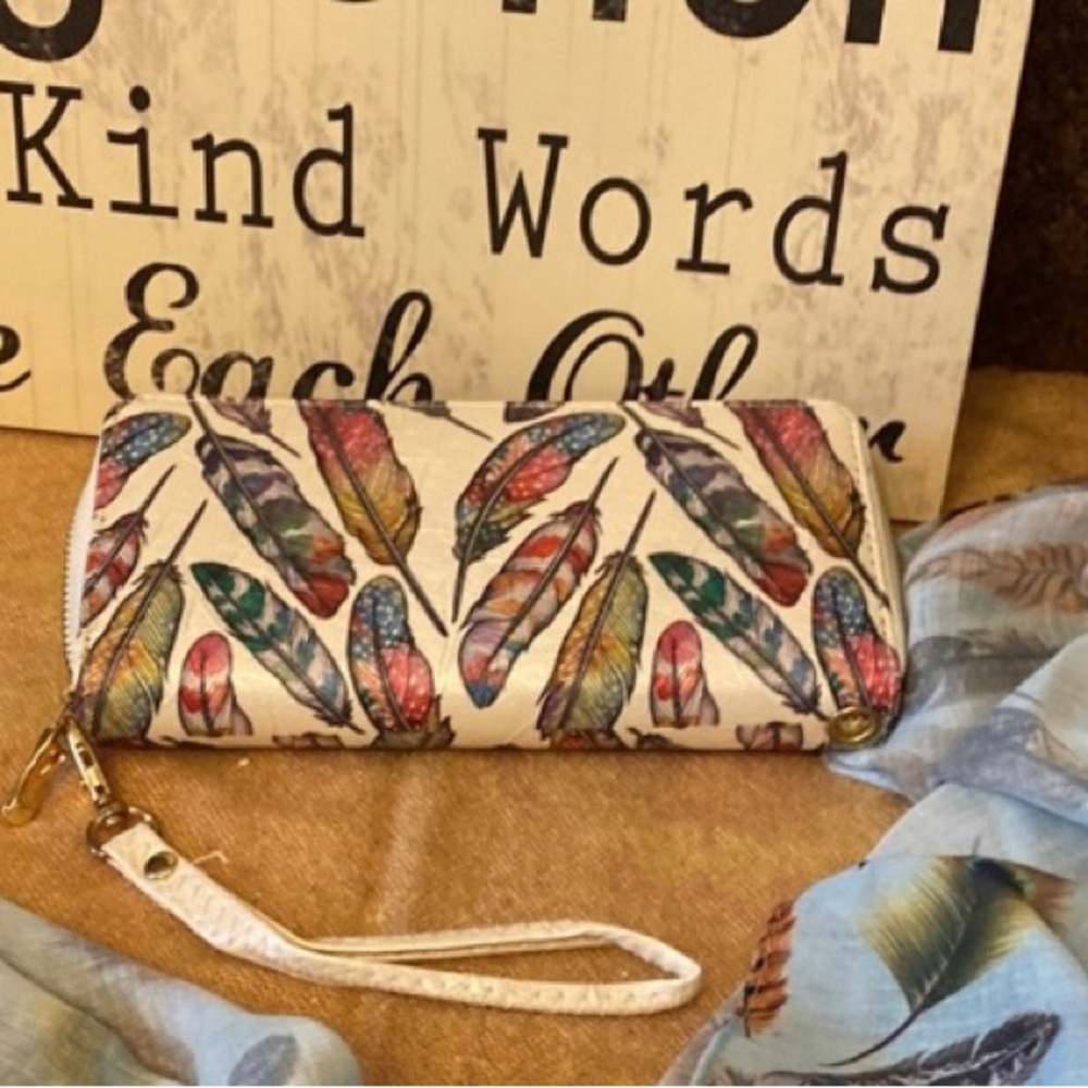 New Feather wallet